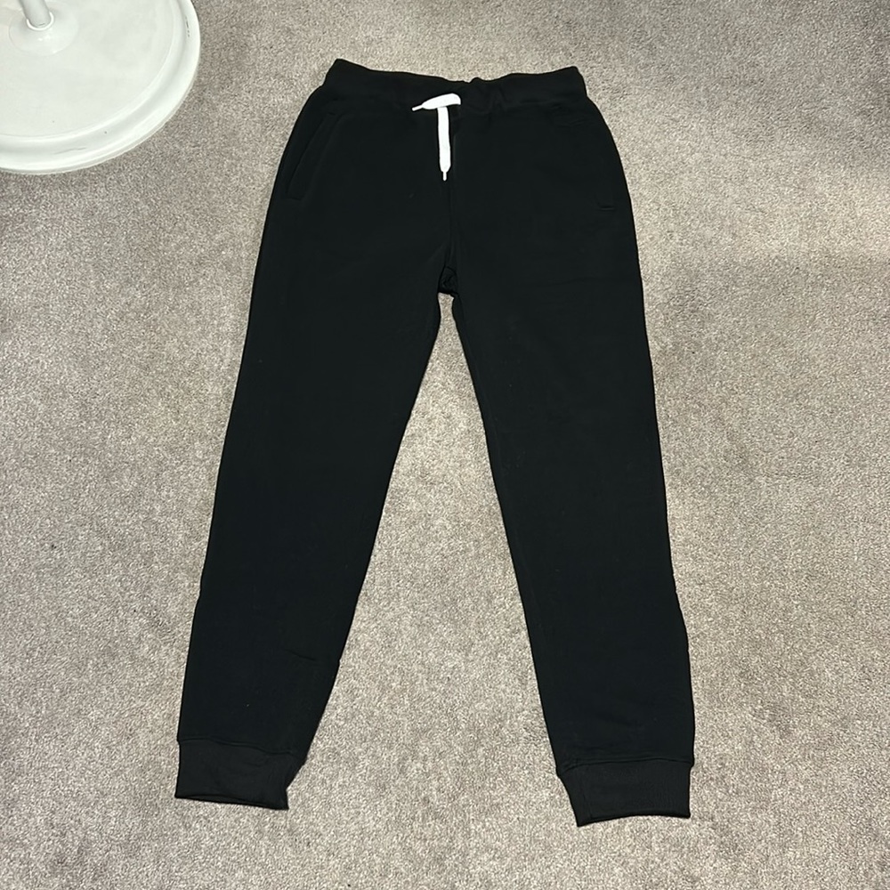Black sweatpants